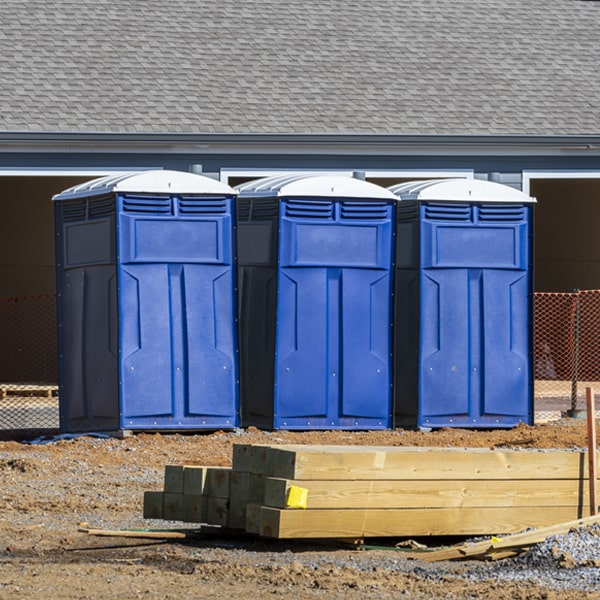 how do you dispose of waste after the portable toilets have been emptied in Cohoctah